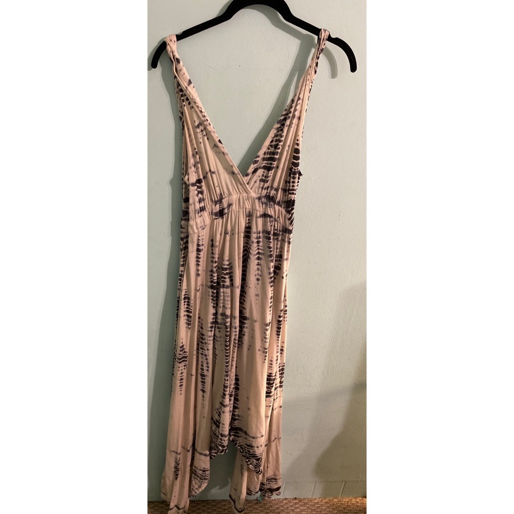 Low cut tie dye maxi dress by Gypsy 05 size M